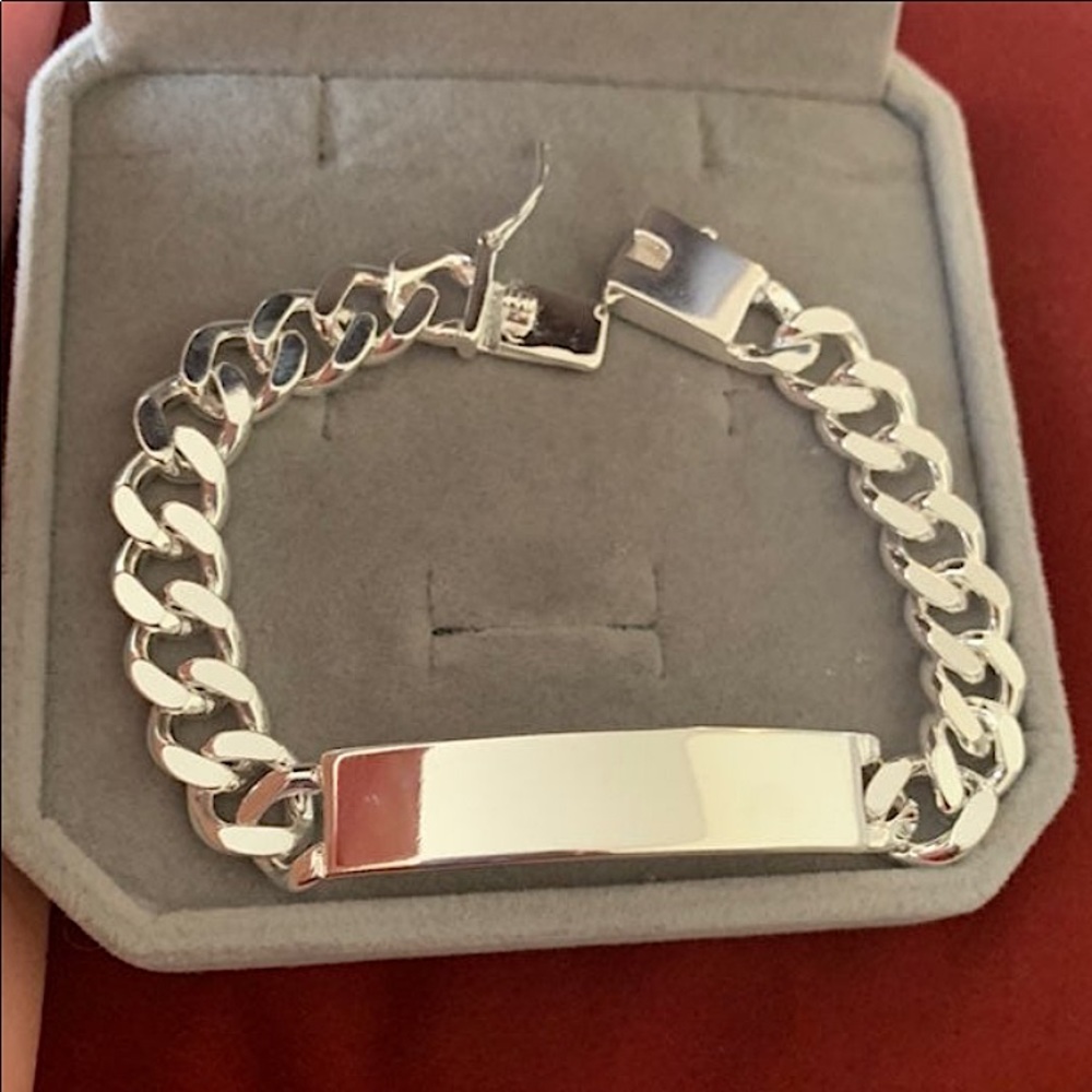 S925 10MM Cuban Link bracelet for Men